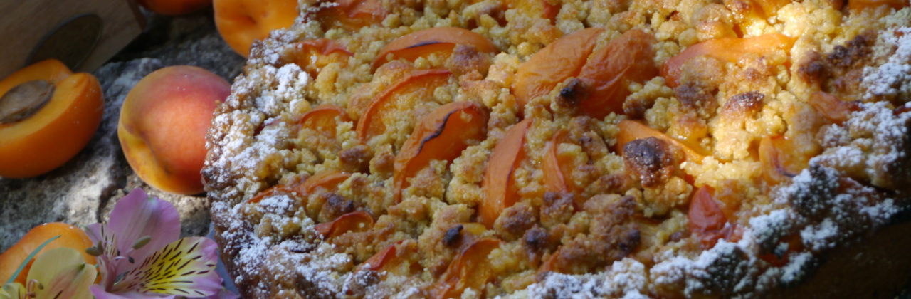 Gâteau Autrichien aux abricots frais à ma façon